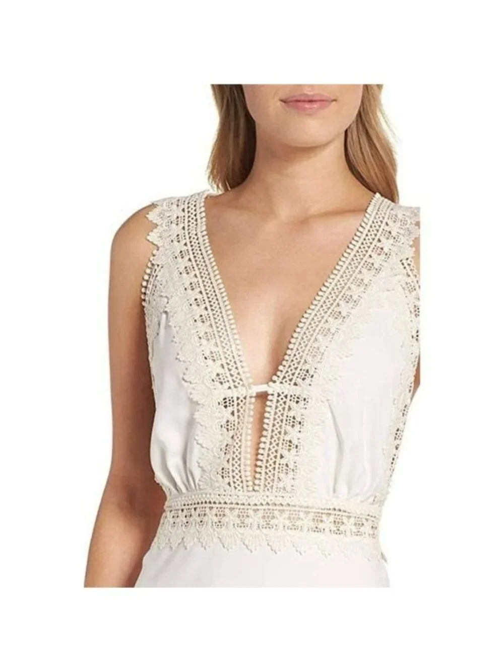 Flora Nikrooz Sleepwear Blythe Nightgown Ivory small